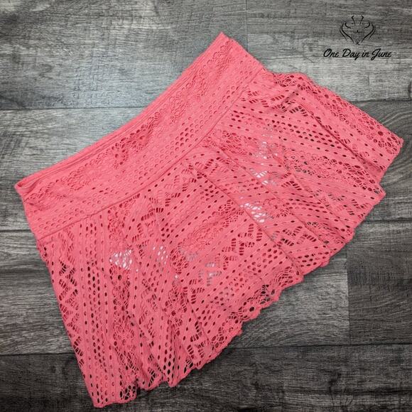 Lopie Crochet Skirted Bikini Bottom Size XXL - Picture 3 of 7